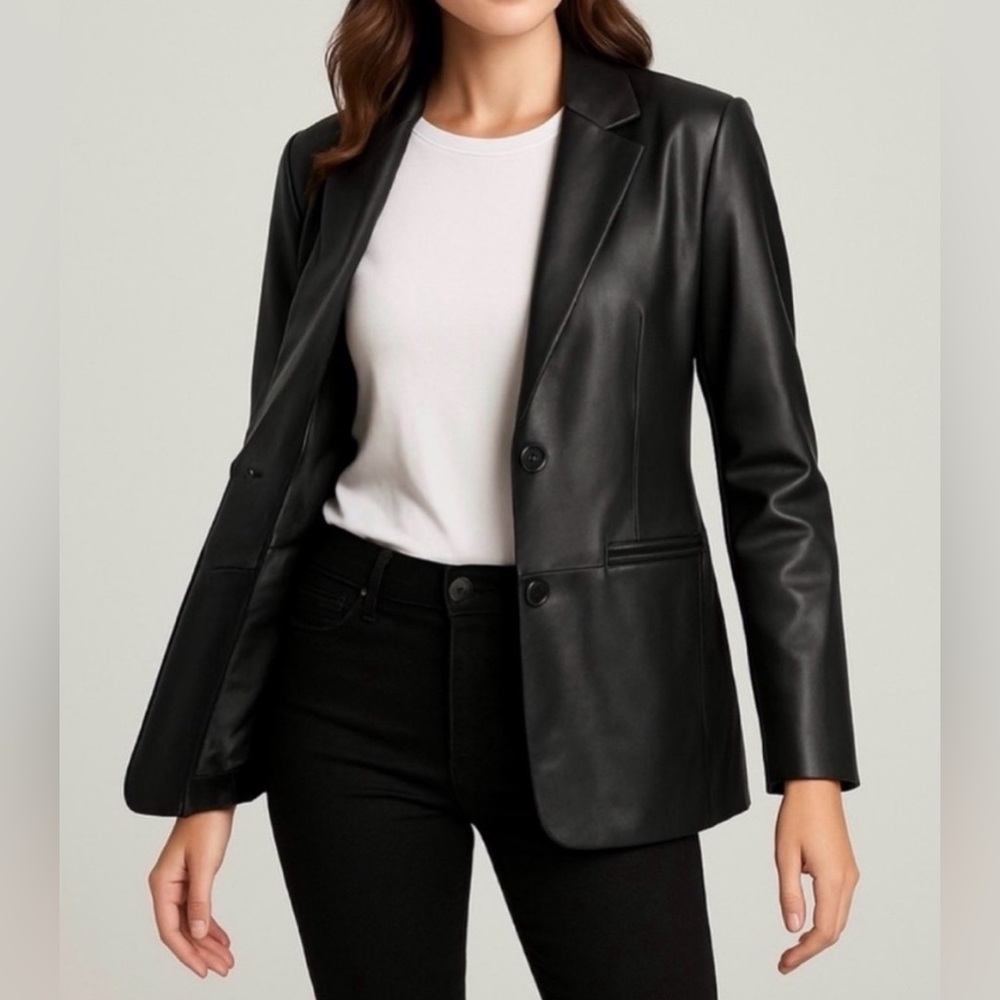 Rebecca Minkoff Leather Blazer